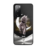 Personalized Little Cat Sit On The Moon Phone Case Printed NQVQ0909