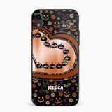 Personalized Halloween Heart Kid Phone Case Printed NQDT1009