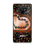 Personalized Halloween Heart Kid Phone Case Printed NQDT1009