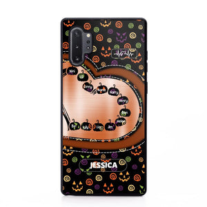 Personalized Halloween Heart Kid Phone Case Printed NQDT1009