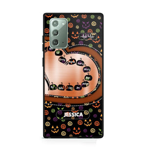 Personalized Halloween Heart Kid Phone Case Printed NQDT1009