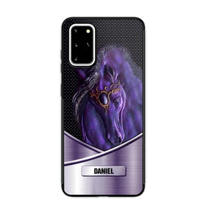 Personalized Horse Head Down Phone Case Printed NQDT1009