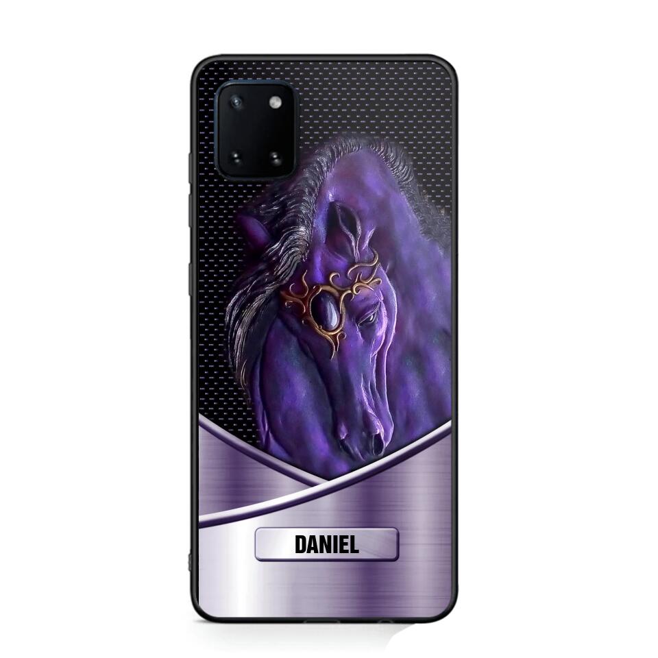 Personalized Horse Head Down Phone Case Printed NQDT1009