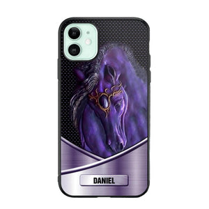 Personalized Horse Head Down Phone Case Printed NQDT1009