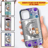 Personalized Dog Lover Sparkling Color Phone Case Printed 22SEP-MA10