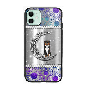 Personalized Dog Lover Sparkling Color Phone Case Printed 22SEP-MA10