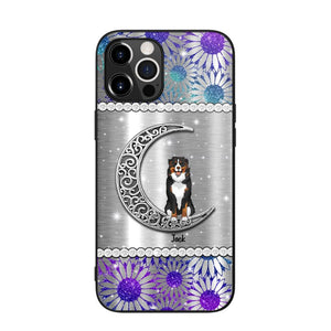 Personalized Dog Lover Sparkling Color Phone Case Printed 22SEP-MA10