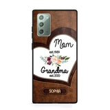 Personalized Mom And Grandma Phonecase 3D Printed QTVQ1209