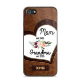 Personalized Mom And Grandma Phonecase 3D Printed QTVQ1209