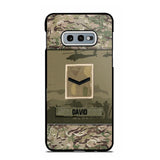 Personalized British Veterans/Soldier Camo Phone Case Printed 22SEP-DT12