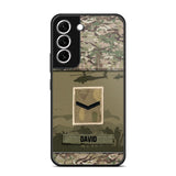 Personalized British Veterans/Soldier Camo Phone Case Printed 22SEP-DT12