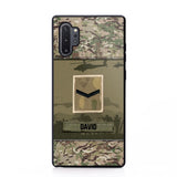 Personalized British Veterans/Soldier Camo Phone Case Printed 22SEP-DT12