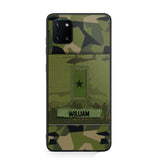 Personalized Swedish Veterans/Soldier Camo Phone Case Printed 22SEP-DT12