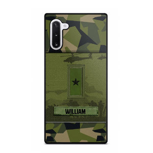 Personalized Swedish Veterans/Soldier Camo Phone Case Printed 22SEP-DT12