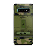 Personalized Swedish Veterans/Soldier Camo Phone Case Printed 22SEP-DT12