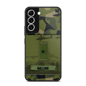 Personalized Swedish Veterans/Soldier Camo Phone Case Printed 22SEP-DT12