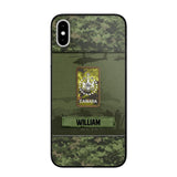 Personalized Canadian Veterans/Soldier Camo Phone Case Printed 22SEP-DT12