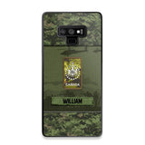 Personalized Canadian Veterans/Soldier Camo Phone Case Printed 22SEP-DT12