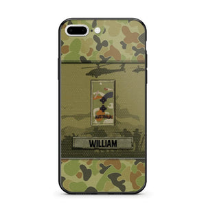 Personalized Australian Veterans/Soldier Camo Phone Case Printed 22SEP-DT12