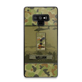 Personalized Australian Veterans/Soldier Camo Phone Case Printed 22SEP-DT12