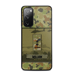 Personalized Australian Veterans/Soldier Camo Phone Case Printed 22SEP-DT12