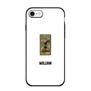 Personalized Australian Veterans/Soldier Spartan Camo Phone Case Printed 22SEP-HY12