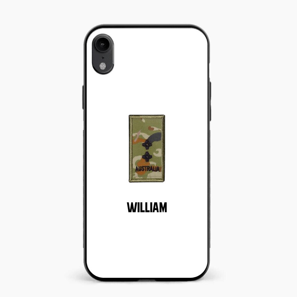 Personalized Australian Veterans/Soldier Spartan Camo Phone Case Printed 22SEP-HY12