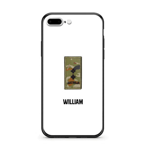 Personalized Australian Veterans/Soldier Spartan Camo Phone Case Printed 22SEP-HY12