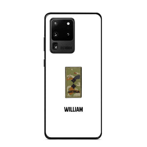 Personalized Australian Veterans/Soldier Spartan Camo Phone Case Printed 22SEP-HY12