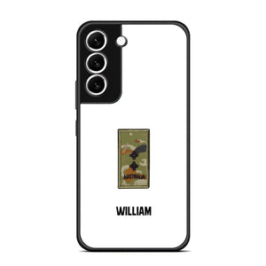 Personalized Australian Veterans/Soldier Spartan Camo Phone Case Printed 22SEP-HY12