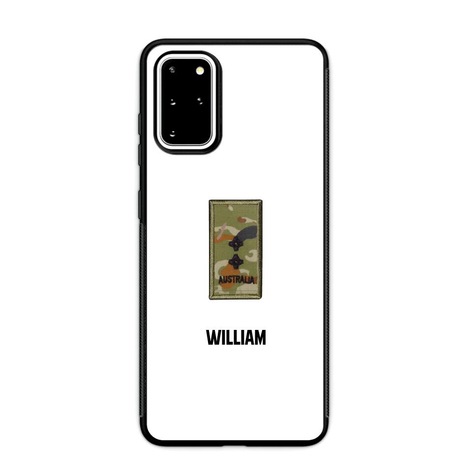 Personalized Australian Veterans/Soldier Spartan Camo Phone Case Printed 22SEP-HY12