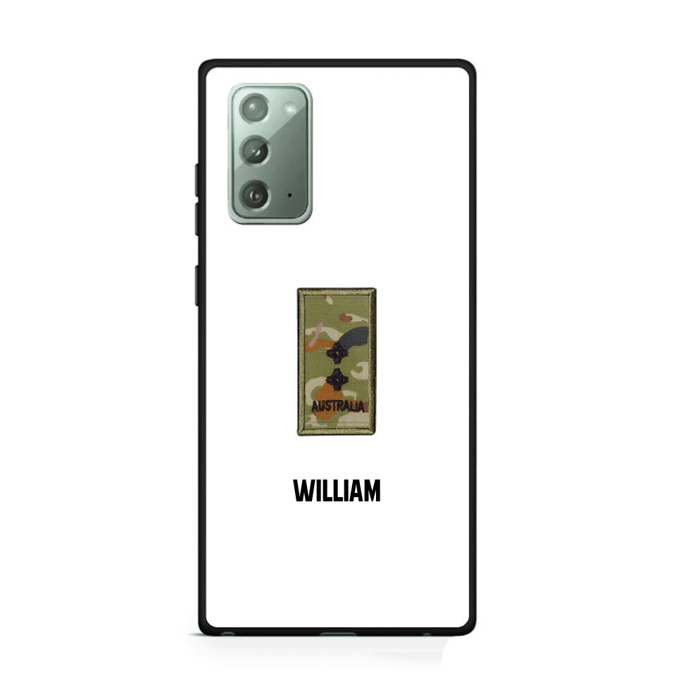 Personalized Australian Veterans/Soldier Spartan Camo Phone Case Printed 22SEP-HY12