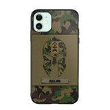 Personalized Swiss Veterans/Soldier Spartan Camo Phone Case Printed 22SEP-HY12