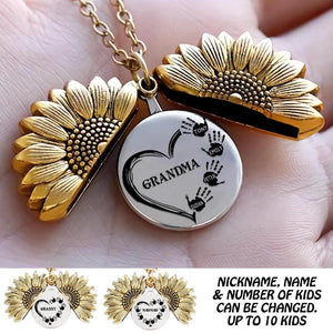 Personalized Grandma Kid Necklace Printed 22SEP-DT13