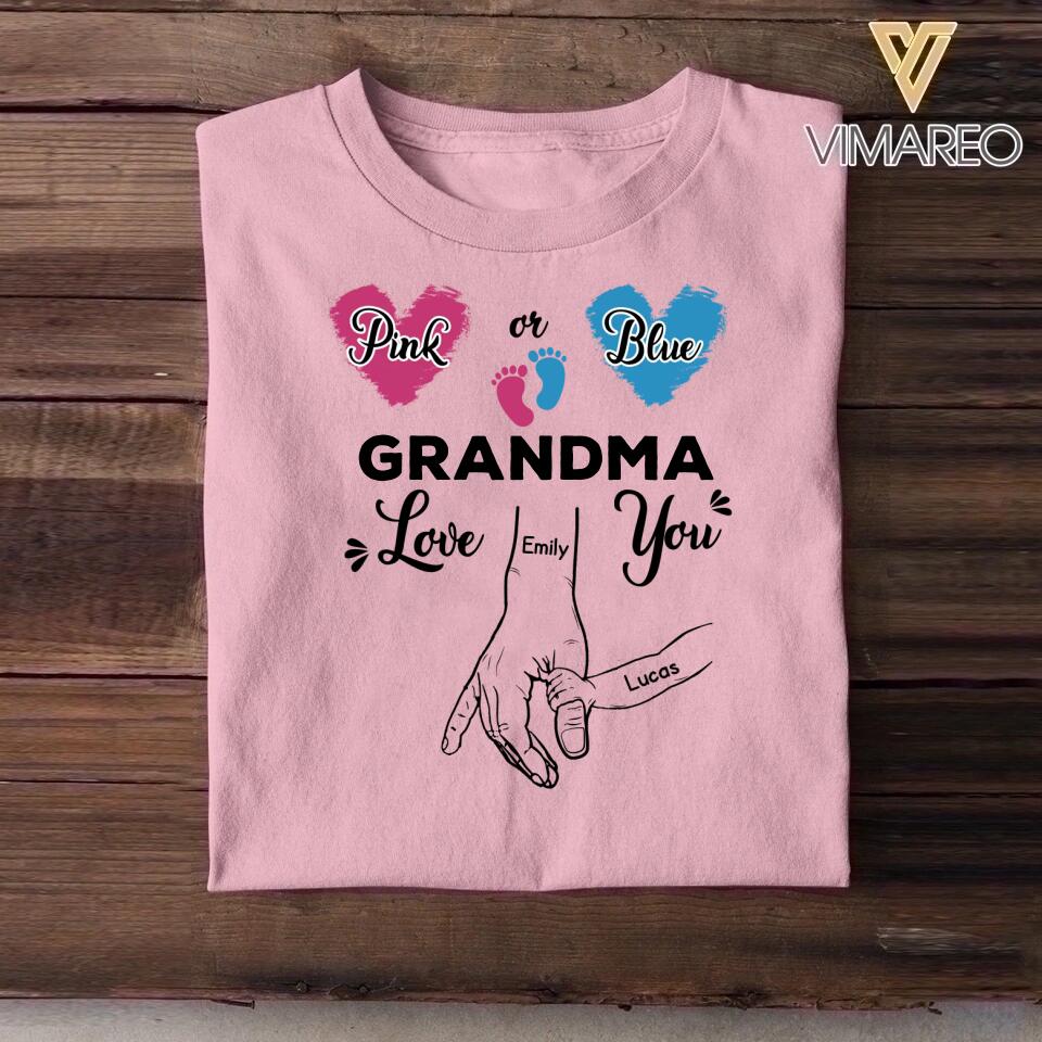 Personalized Grandma Love You Tshirt Printed 22SEP-MA13