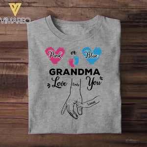 Personalized Grandma Love You Tshirt Printed 22SEP-MA13