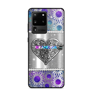 Personalized Grandma Kid Heart Phone Case Printed 22SEP-MA12