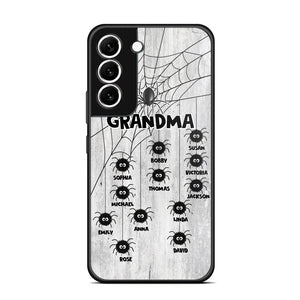 Personalized Grandma Mom Nana Spider Kid Name Phonecase 3D Printed QTVQ2009