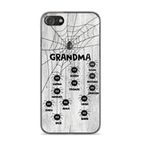 Personalized Grandma Mom Nana Spider Kid Name Phonecase 3D Printed QTVQ2009