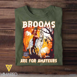 Personalized Brooms Are For Amateurs Horse Riding Tshirt Printed QTDT2109