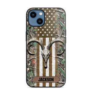 Personalized Deer Hunting Camo Phonecase 3D Printed QTDT2809