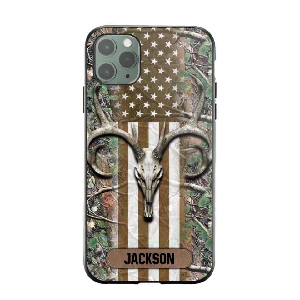 Personalized Deer Hunting Camo Phonecase 3D Printed QTDT2809