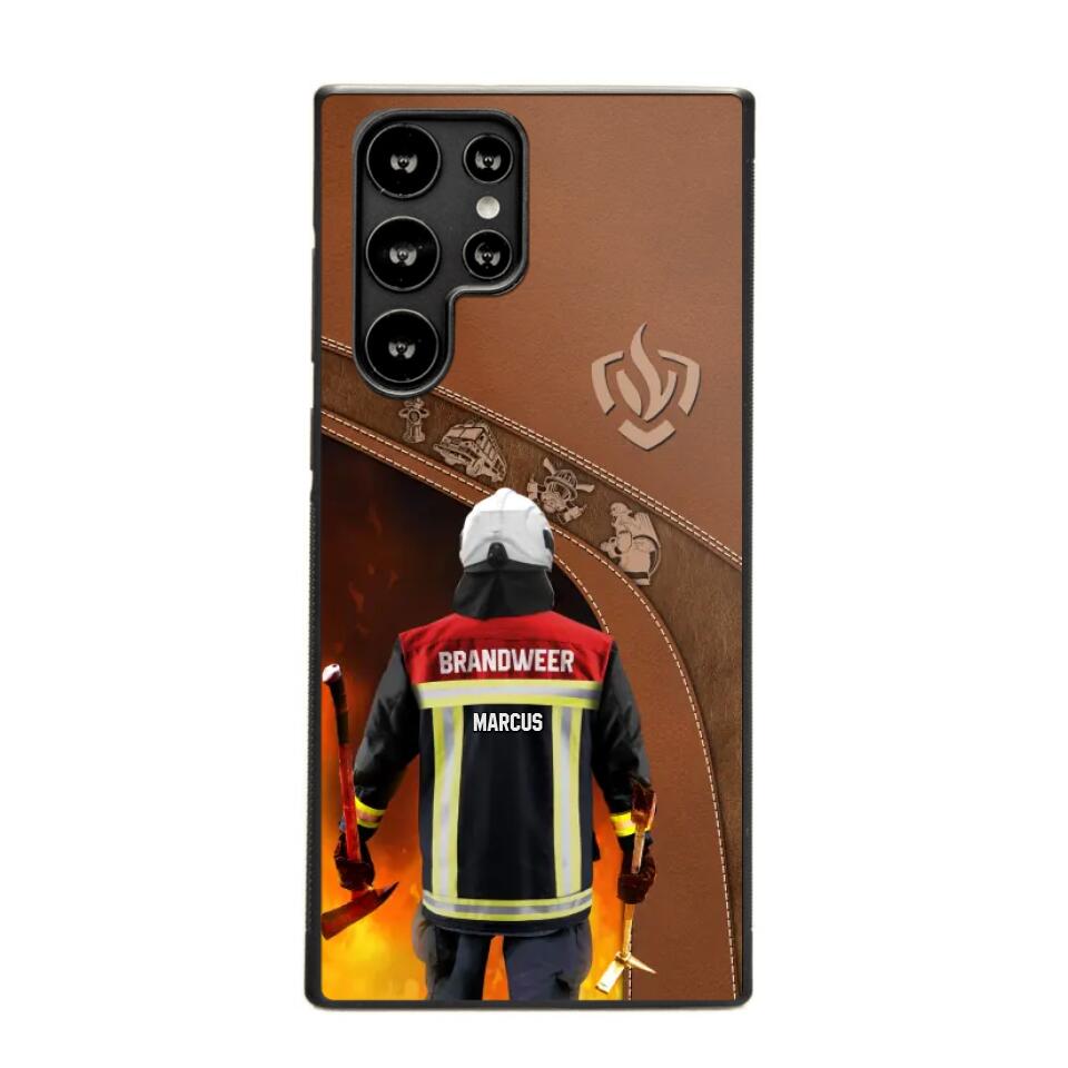 Personalized Netherland Firefighter Phone Case Printed 22SEP-DT29