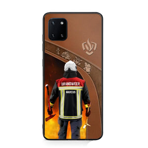 Personalized Netherland Firefighter Phone Case Printed 22SEP-DT29