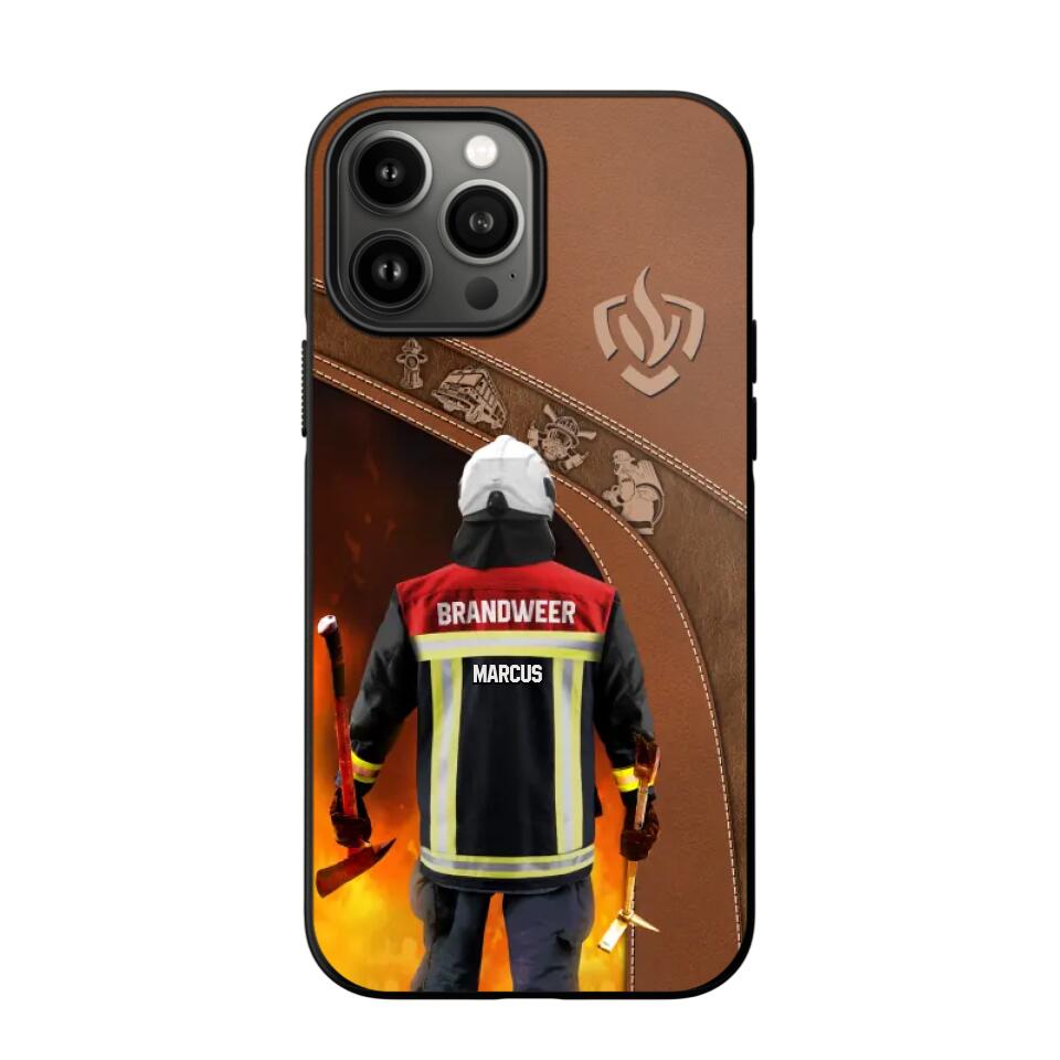 Personalized Netherland Firefighter Phone Case Printed 22SEP-DT29