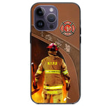 Personalized US Firefighter Phone Case Printed 22SEP-DT29