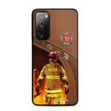 Personalized US Firefighter Phone Case Printed 22SEP-DT29