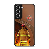 Personalized US Firefighter Phone Case Printed 22SEP-DT29