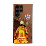 Personalized Australian Firefighter Phone Case Printed 22SEP-DT30