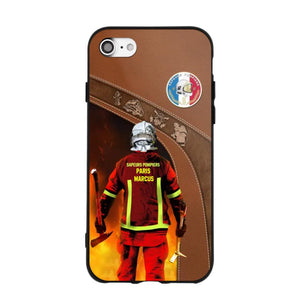 Personalized French Firefighter Phone Case Printed 22SEP-DT30